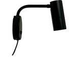 Luci A Parete Lampada A Parete Led Illuminazione A Parete Lampada Da Lettura Soggiorno Metallo Camera Da Letto Skagerrak Nero