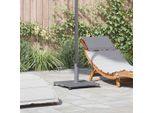 Maison Exclusive - Base Per Ombrellone Effetto Legno Grigio Scuro 45 X 45 X 31 Cm