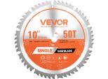 Lama Circolare Vevor (254 Mm φ & 50 Denti Affilati & 2,5 Mm Di Spessore) Ideale Per Legno Compensato Osb Duro, Compatibile Con Sega Circolare, Lama In Lega Con Estrattori Di Calore A Riduzione Del Rumore
