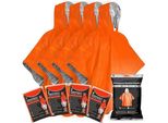 Coperta Impermeabile Di Sopravvivenza - Set Di Emergenza - Coperta Di Emergenza, Coperta Di Soccorso - Coperta Isolante - Coperta Di Sopravvivenza - Coperta Termica Di Emergenza - Sacco A Pelo Di Sopravvivenza - Tenda Di Emergenza - Coperta Di Primo Soccorso - Con Cappuccio - Outdoor & Campi