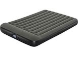 Letto Ad Aria Con Pompa Integrata - Letto Ad Aria Autogonfiante - Materassino Autogonfiante - Letto Ad Aria Per 2 Persone Con Pompa A Batteria Integrata, Letto Matrimoniale Xl/Lo, 203 X 152 X 30 Cm - Grigio