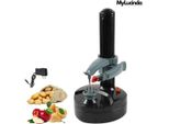 Mylucinda® Pelatrice Automatica - Elettrodomestico Da Cucina Per Frutta E Verdura - Pelatrice Di Mele E Affettatrice A Spirale - Senza Fili