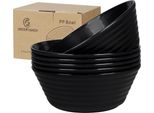 Set Di 6 Ciotole Grandi Per La Colazione, Infrangibili, Set Di Ciotole Per Dessert (1055 Ml), Ciotole Per Zuppa In Plastica, Set Di Ciotole E Piatti Per Bambini E Adulti, Lavabili In Microonde E In Lavastoviglie