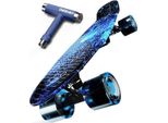 Skateboard Mini Cruiser 56 Cm Skateboard Bambini A Partire Da 5 Anni Mini Skateboard Principianti Adulti Ragazze Ragazzi Skateboard Per Bambini Skateboard Per Bambini Skateboard Per Bambini A Partire Da 6 Anni Skateboard Per Bambini A Partire Da 8 Anni 9 10