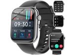 Smartwatch Per Uomo E Donna Con Bluetooth, Display Hd Da 1,83 Pollici, Oltre 110 Modalità Sportive, Monitoraggio Del Sonno, Misurazione Della Spo2, Misurazione Della Frequenza Cardiaca, IP68, Orologio Fitness Per Ios E Android