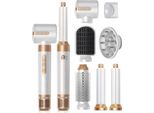 Set Di Spazzole Per Asciugacapelli 7 In 1, Airstyler Per Spazzola Per Asciugacapelli, Asciugacapelli Da 110.000 Giri Al Minuto, Asciugacapelli Con Diffusore, Spazzola Ad Aria Calda, Spazzola Per Arricciare, Spazzola Per Raddrizzare, Spazzola Termica, 1400 Watt