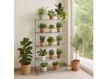 Scaffale Per Piante A 5 Ripiani - Espositore Per Interni/Esterni