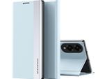 Custodia Per Samsung Galaxy S25 Edge Custodia Magnetica In Finto Cuoio Con Funzione Stand Blu