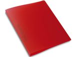 Cartella Scolastica Eol - A4, Anello 2-D Ø25 Mm, Rosso Traslucido