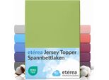 EtéRea Comfort Jersey Topper Lenzuolo Teso Giada 180X200 - 200X200 Cm