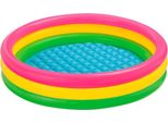 Intex 57412NP - Piscina Per Bambini - Piscina Per Bambini A 3 Anelli (114X25 Cm) Sunset Glow Baby Pool