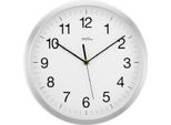 Ams 5524 Orologio Da Parete Radiocontrollato Analogico Argento Rotondo