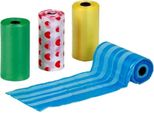 Kerbl Sacchetti Per La Cacca 4 Rotoli Da 20 Sacchetti, Colorati