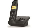 Telefono Cordless Nero Dect Con Segreteria Telefonica Gigaset Al170A Noir