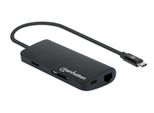 Manhattan 152372 Manhattan Usb -C 3.2 Gen 1-Adapter,Hdmi,Usb,Usb-C-Pd,Rj45,Sd