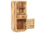 Vidaxl Credenza 45X32X110 Cm Legno Di Mango Grezzo