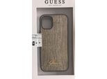 Guess Custodia Rigida Cover Lizard Per Apple Iphone 12 Mini 5.4" Oro"
