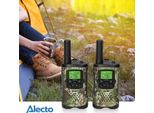 Alecto Walkie Talkie Set Di 2 Per Bambini 7 Km Di Portata Mimetica.