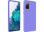 Custodia Semirigida In Silicone Per Samsung Galaxy S20 Fe, Soft Touch - Viola