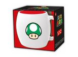 Stor 00378 - Nintendo - Tazza In Ceramica A Forma Di Fungo Verde Di Super Mario