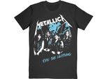 Metallica TričKo Vintage Ride The Lightning Unisex Nero S
