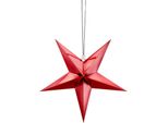 Stella Di Carta Rossa, 30 Cm