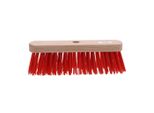 Linea Scopa Di Legno 29 Cm Rosso/Nylon
