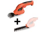 Accu Cesoie Per Erba, Cesoie Per Arbusti, 3,6V Li-Ion Asist