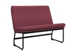 Syfax™ Panca Rosso Vino 100X75X76 Cm In Tessuto