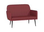 Syfax™ Panca Rosso Vino 107X80X81 Cm In Pelle Finta