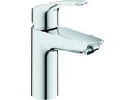 Grohe Eurosmart Mitigeur Monocommandé Pour Lavabo, S-Size, Saillie 111Mm, Vidage à Tirette, Ecomode, Lowflow Mousseur, 23974003, 23974003