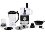 Princess 221054 Robot Da Cucina 1000 W 1,2 L Antracite, Acciaio Inox, Trasparente