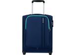 American Tourister Carrello Sea Seeker Upright Underseater Tsa Trolley Combat Navy Blu Scuro