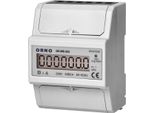 Orno OR-WE-522 Contatore Monofase, 80A, 230V, Frequenza Impulsi 1600