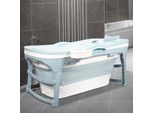 Swanew 118Cm Vasche Da Bagno Pieghevoli Vasche Da Bagno Mobili Per Adulti Vasche Da Bagno Per Bambini Vasca Da Bagno Pieghevole Indipendente Vasca Da Doccia Portatile Vasca Da Bagno