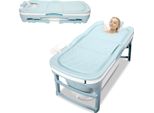 Jiubiaz 118Cm Vasche Da Bagno Pieghevoli Vasche Da Bagno Mobili Per Adulti Vasche Da Bagno Per Bambini Vasca Da Bagno Pieghevole Autoportante Vasca Da Doccia Portatile Vasca Da Bagno