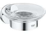 Grohe Quickfix Start - Distributore Di Sapone Con Supporto, Vetro/Cromo 41193000
