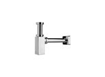Jika Cubito - Sifone Per Lavabo, Cromo/Ottone H3747300040001