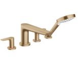 Hansgrohe Talis E - Miscelatore Per Bordo Vasca, Installazione A 4 Fori, Bronzo Spazzolato 71748140