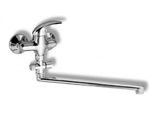 Novaservis Metalia 55 - Miscelatore Da Parete Per Vasca Senza Accessori 100 Mm, Cromo 55073/1,0