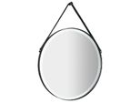 Sapho Mirrors - Specchio Orbiter Con Illuminazione Led, Diametro 700 Mm, Nero Opaco ORL070