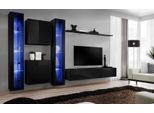 Set Di Mobili Per Soggiorno Di Design 2X Armadio A Muro Appendiabiti Vetrina Arredamento Nuovo