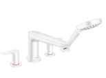 Hansgrohe Talis E - Miscelatore Per Bordo Vasca, Installazione A 4 Fori, Bianco Opaco 71748700