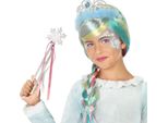 Atosa Argento Principessa Del Ghiaccio Bacchetta Magica 30 Cm Trasparente Trasparente Taglia Unica