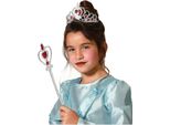 Atosa Tiara Principessa Con Bacchetta Magica Blu Blu Taglia Unica