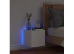 Pensile Tv Con Luci Led Bianco 30,5X35X30 Cm