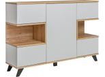 Cassettiera Moderna Bianca Soggiorno Nuovo Lusso Mobili Credenza Di Design Legno