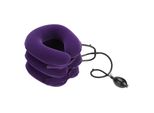 Dispositivo Di Trazione A U Portatile, Leggero E Gonfiabile Per Il Collo E Gli Estensori Cervicali (Viola)