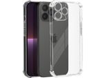Avizar, Custodia Bumper Per Apple Iphone 13 Pro Max Con Angoli Antiurto, Trasparente