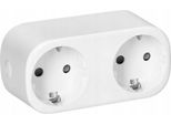 Orno Tuya Doppio Splitter Smart Wi-Fi Schuko Bianco